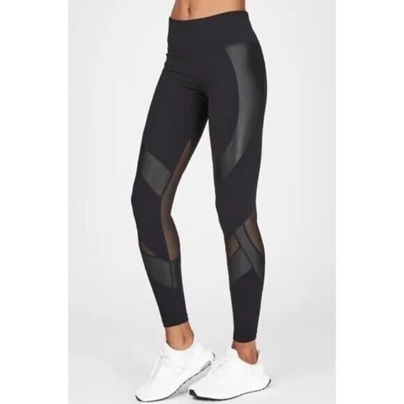 Sweaty Betty Power Wetlook Mesh 7/8 Leggings Black SZ Small - Picture 11 of 11